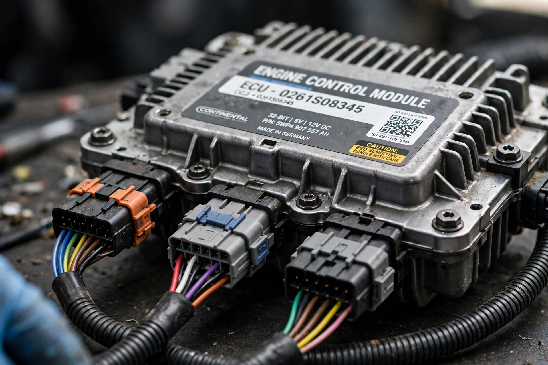Engine control module ECM related to computer trouble codes