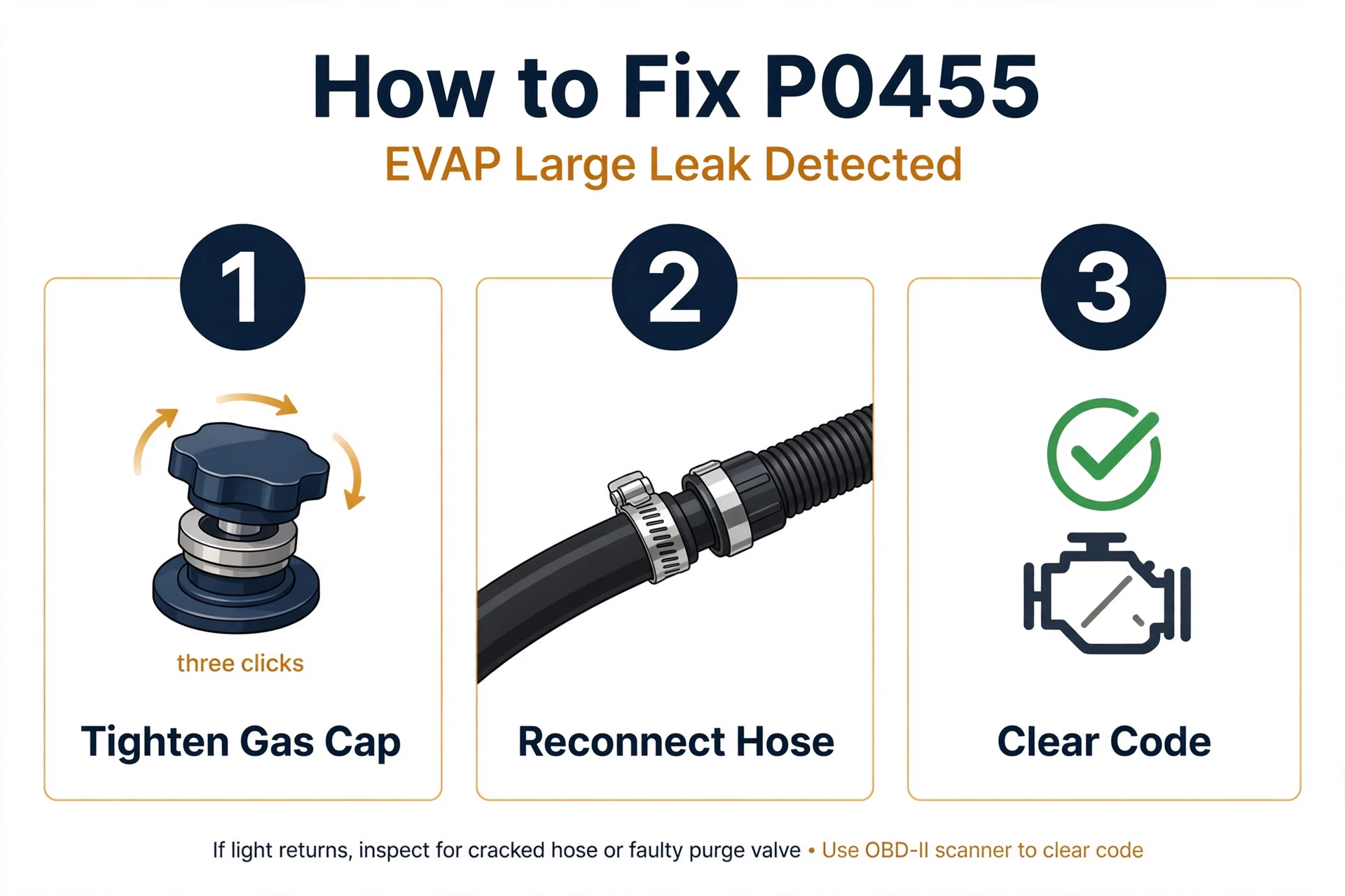 How to fix P0455 code