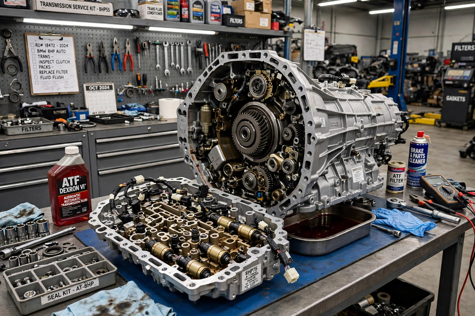 Automatic transmission related to transmission trouble codes